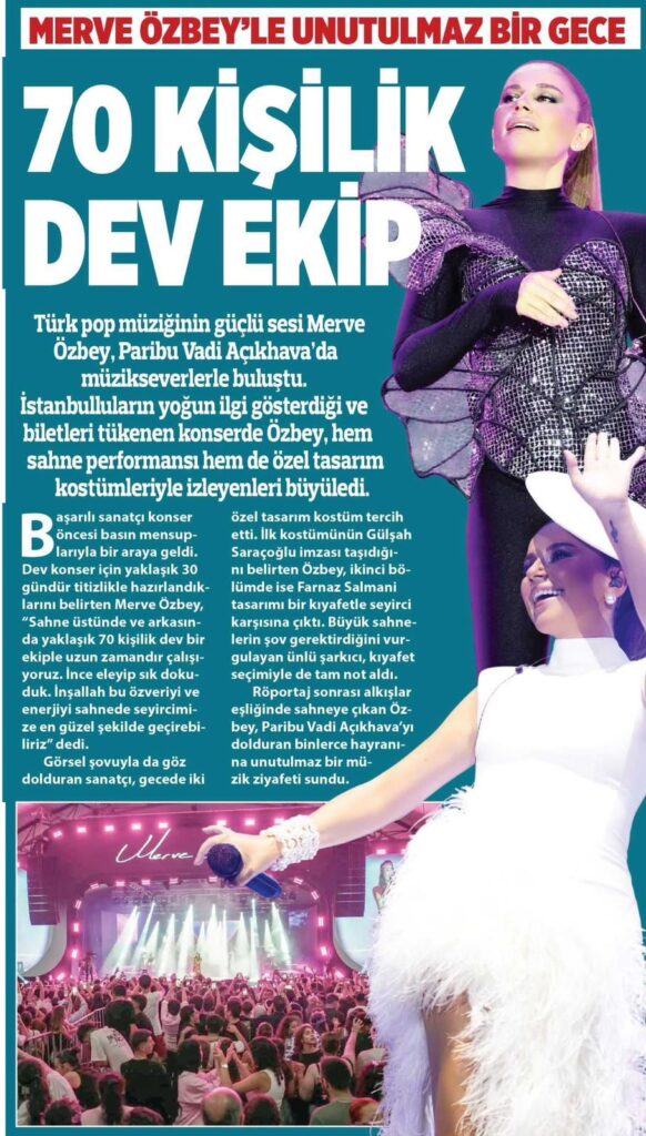 70 kişilik dev ekip